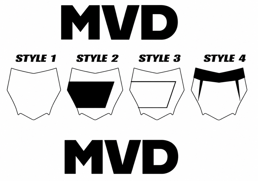 MOTOCUTZ PLATE AND DECAL BUNDLE
